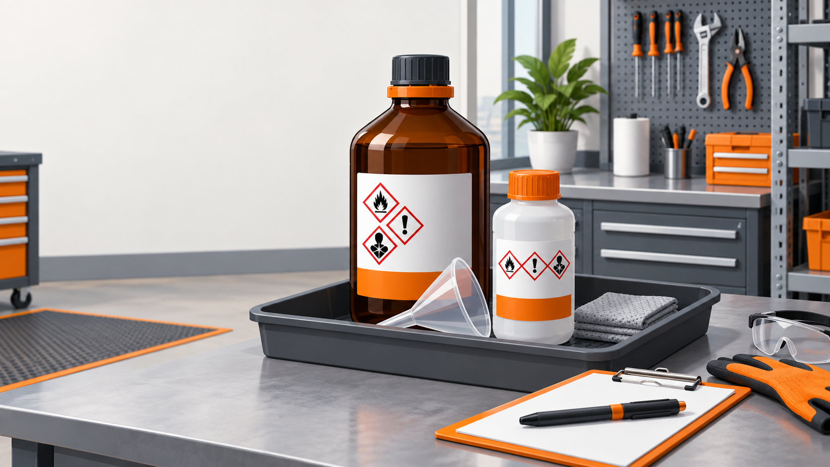 Decanting Chemicals Safely: A COSHH Assessment Guide